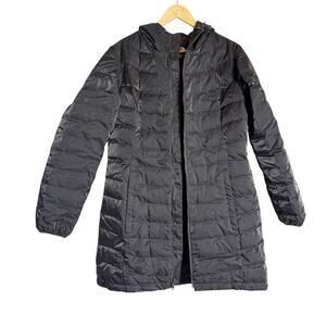 The North Face Black Down Fill Quilted Zip Up Winter Puffer Coat Women’s Large